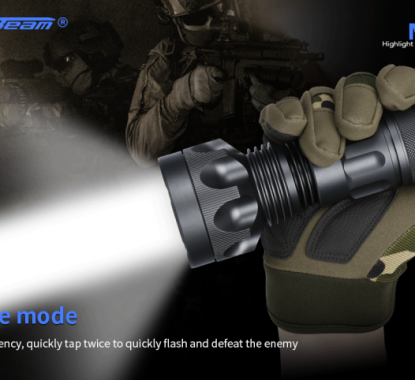 Tactical flashlight